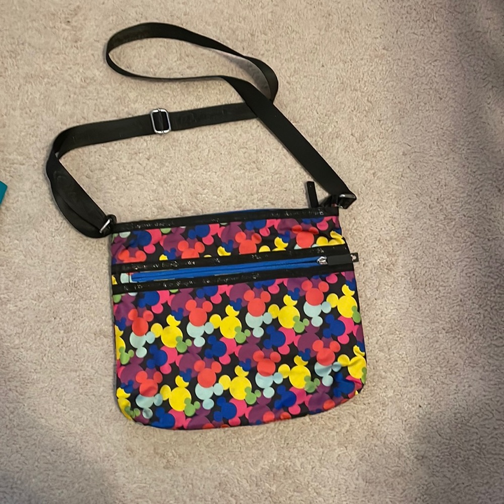 Walt Disney World Multi colored cross body bag